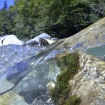 Rivière le Chéran – Sortie des gorges calcaires à Cusy- Mas